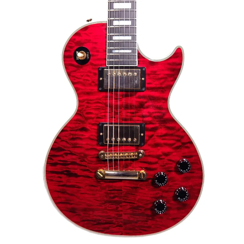 Gibson Custom Shop Les Paul Custom 5A Quilt Fire Tiger - Used