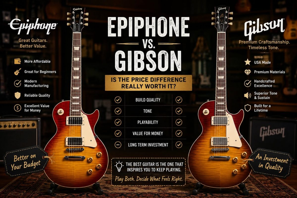 Epiphone vs. Gibson: Is the Price Difference Really Worth It?