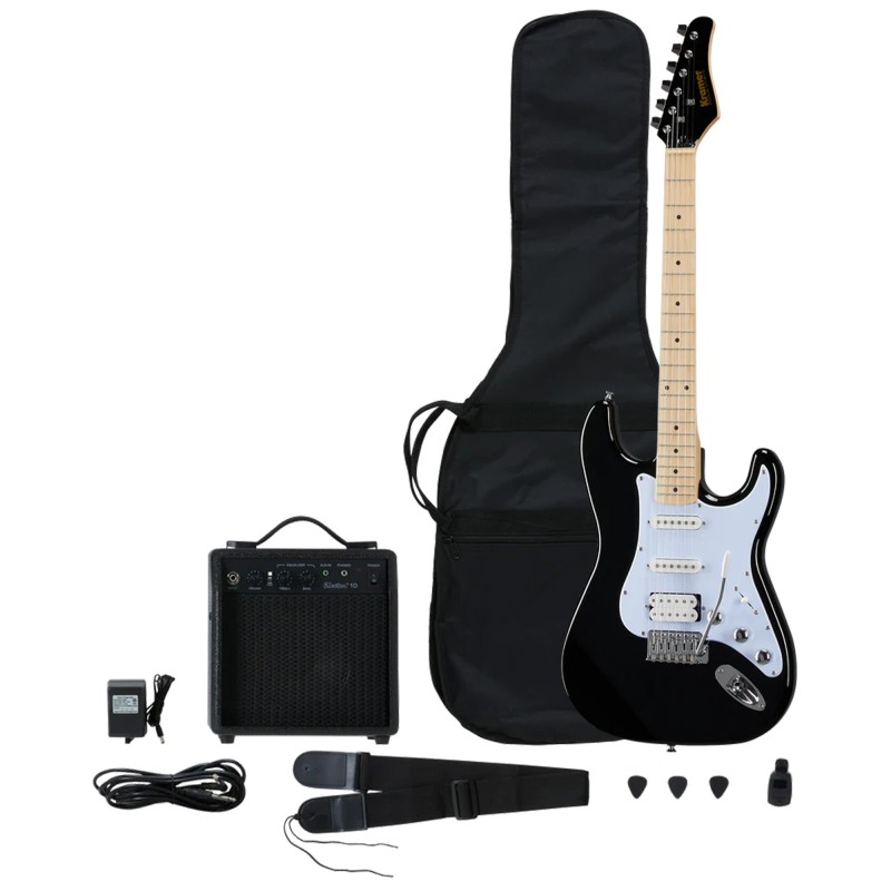 Kramer Player Pack Focus Electric Guitar - Black