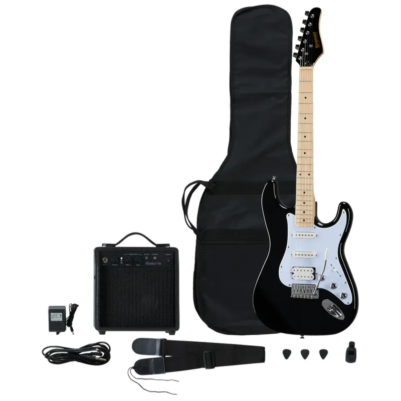 Kramer Player Pack Focus Electric Guitar - Black
