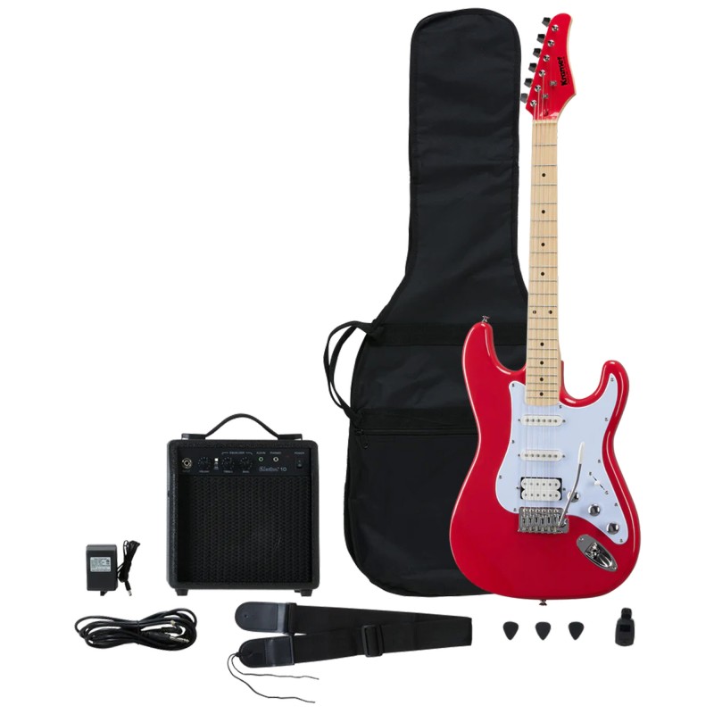 Kramer Player Pack Focus Electric Guitar - Red