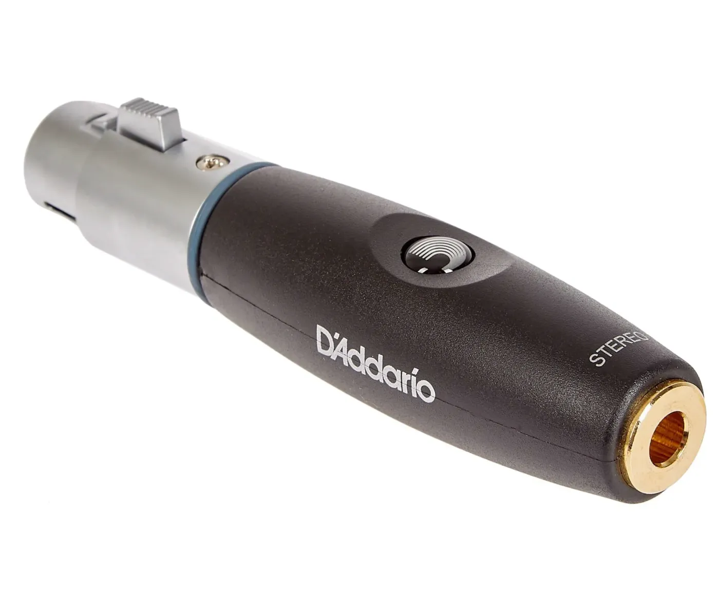 D'Addario PW-P047BB XLR Female to 1/4 Inch Female Balanced Adapter