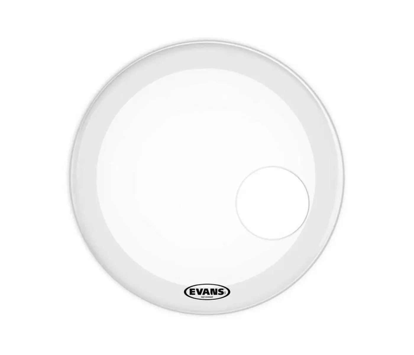 Evans Head EQ3 Reso Smooth White Bass Resonator