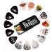 D'Addario 1CAB4-15BT1 Planet Waves Beatles Medium Gauge (.70mm) Picks-Pick Tins 15 pieces