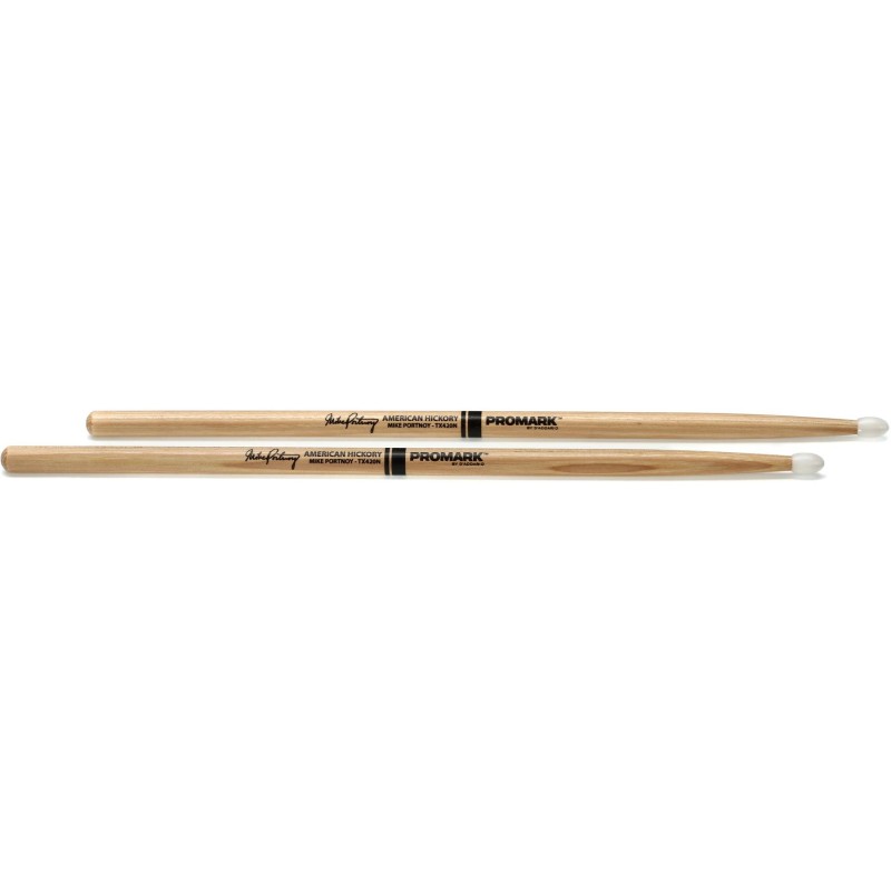 ProMark Drumsticks TX420N Hickory 420 Mike Portnoy Nylon Tip