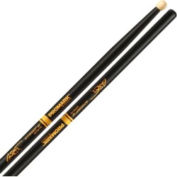 ProMark Drumsticks TXAFW-AG Anton Fig ActiveGrip 595 Hickory Round Wood Tip