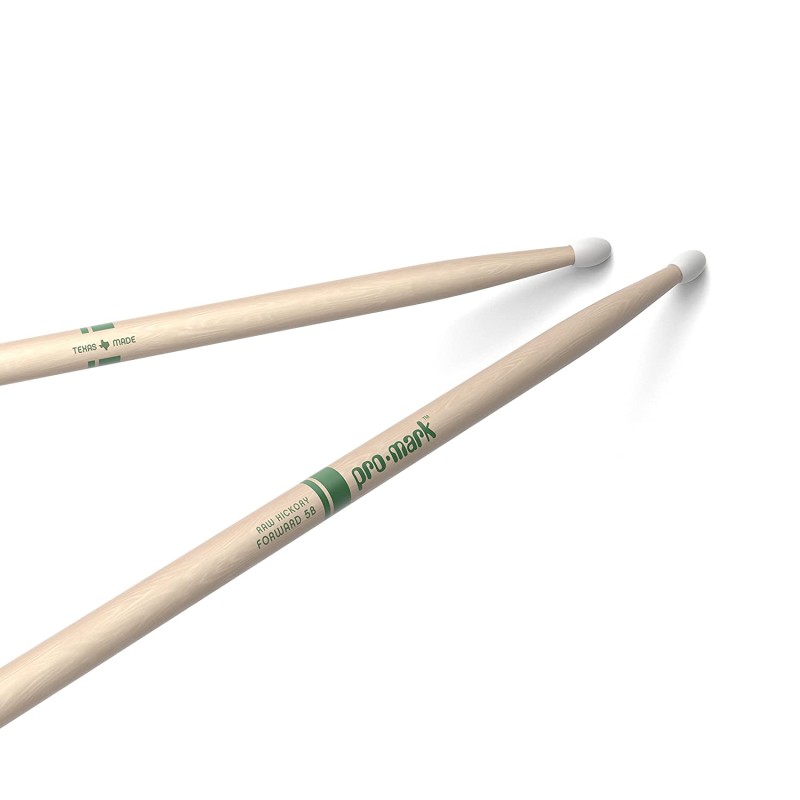 ProMark Drumsticks TXR5BN Hickory 5B "The Natural" Nylon Tip