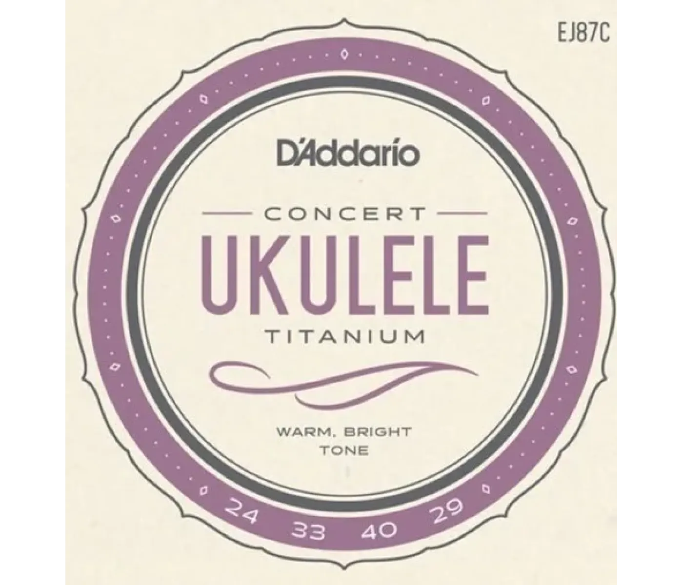 D'addario EJ87C Titanium Ukulele String - Concert