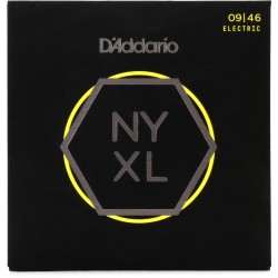 D'Addario NYXL0946 Electric Guitar String Nickel Wound Super Light Top - Regular Bottom - 09-46