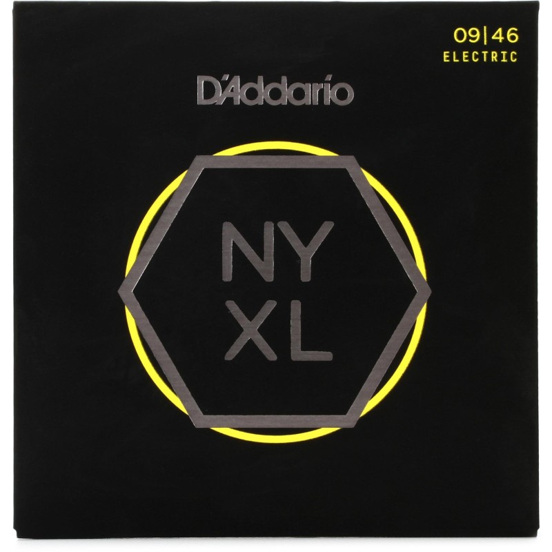 D'Addario NYXL0946 Electric Guitar String Nickel Wound Super Light Top - Regular Bottom - 09-46