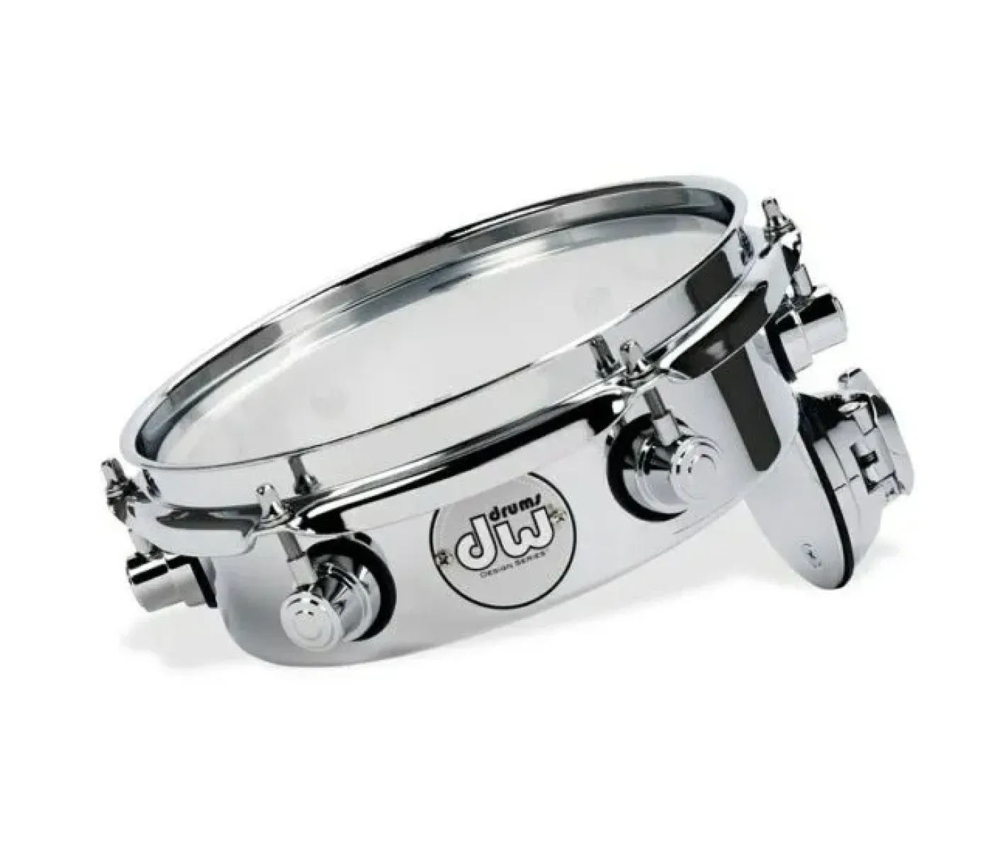 DW Drums DDST2508TTCR Piccolo Tom 8 Inch Design - Chrome Over Steel