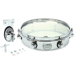 DW Drums DDST2510TTCR Piccolo Tom 10 Inch Design - Chrome Over Steel