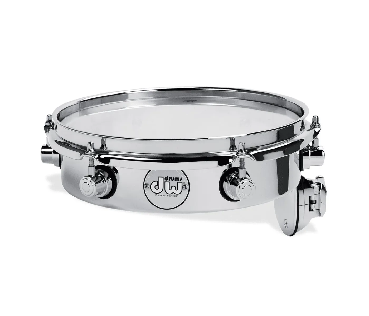 DW Drums DDST2510TTCR Piccolo Tom 10 Inch Design - Chrome Over Steel