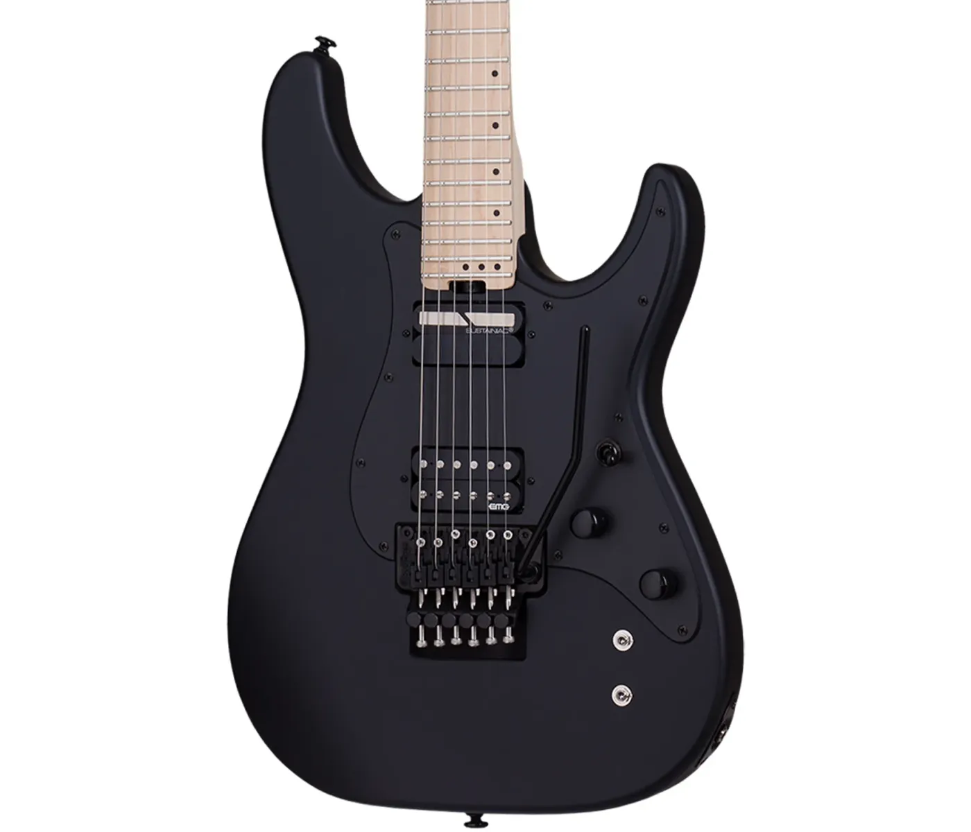 Schecter 1285 Electric Guitar Sun Valley Super Shredder FR S - Satin Black (SBK)