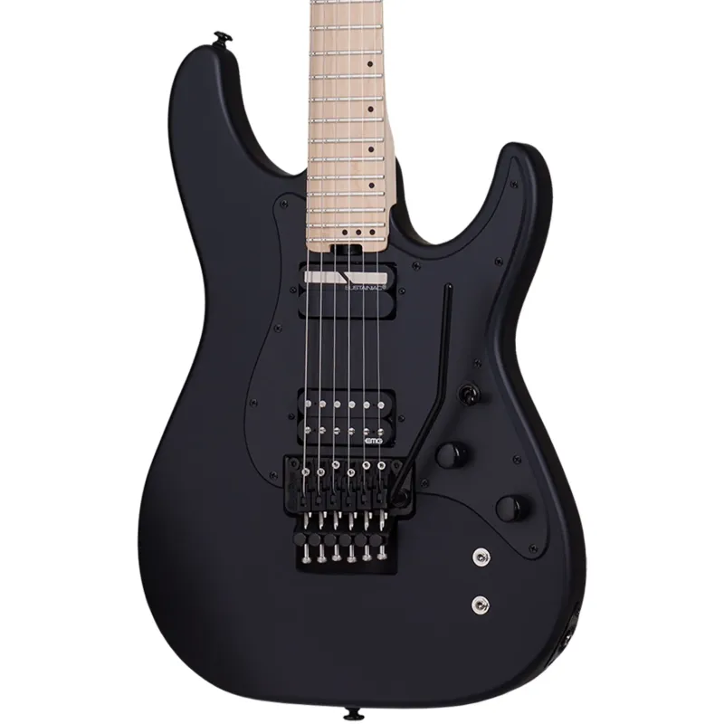 Schecter 1285 Electric Guitar Sun Valley Super Shredder FR S - Satin Black (SBK)