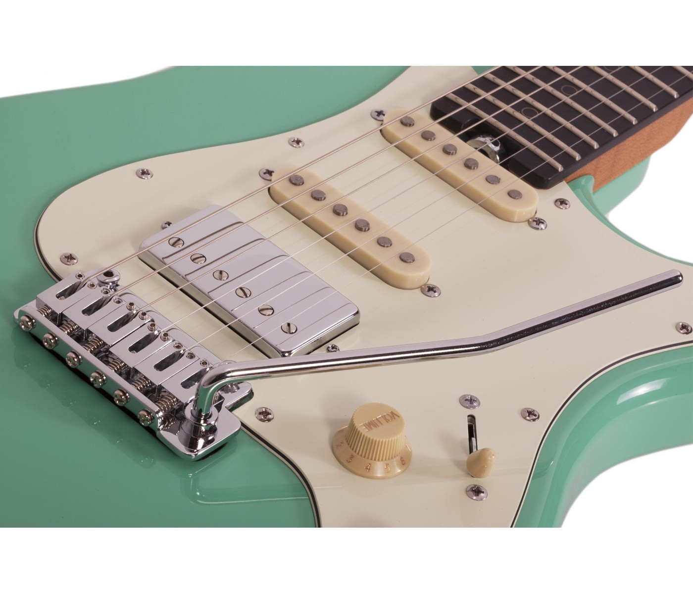Schecter 1540 Electric Guitar Nick Johnston Traditional H/S/S - Atomic Green