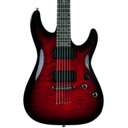 Schecter 3680 Electric Guitar Demon Series-6R - Crimson Red Burst (CRB)