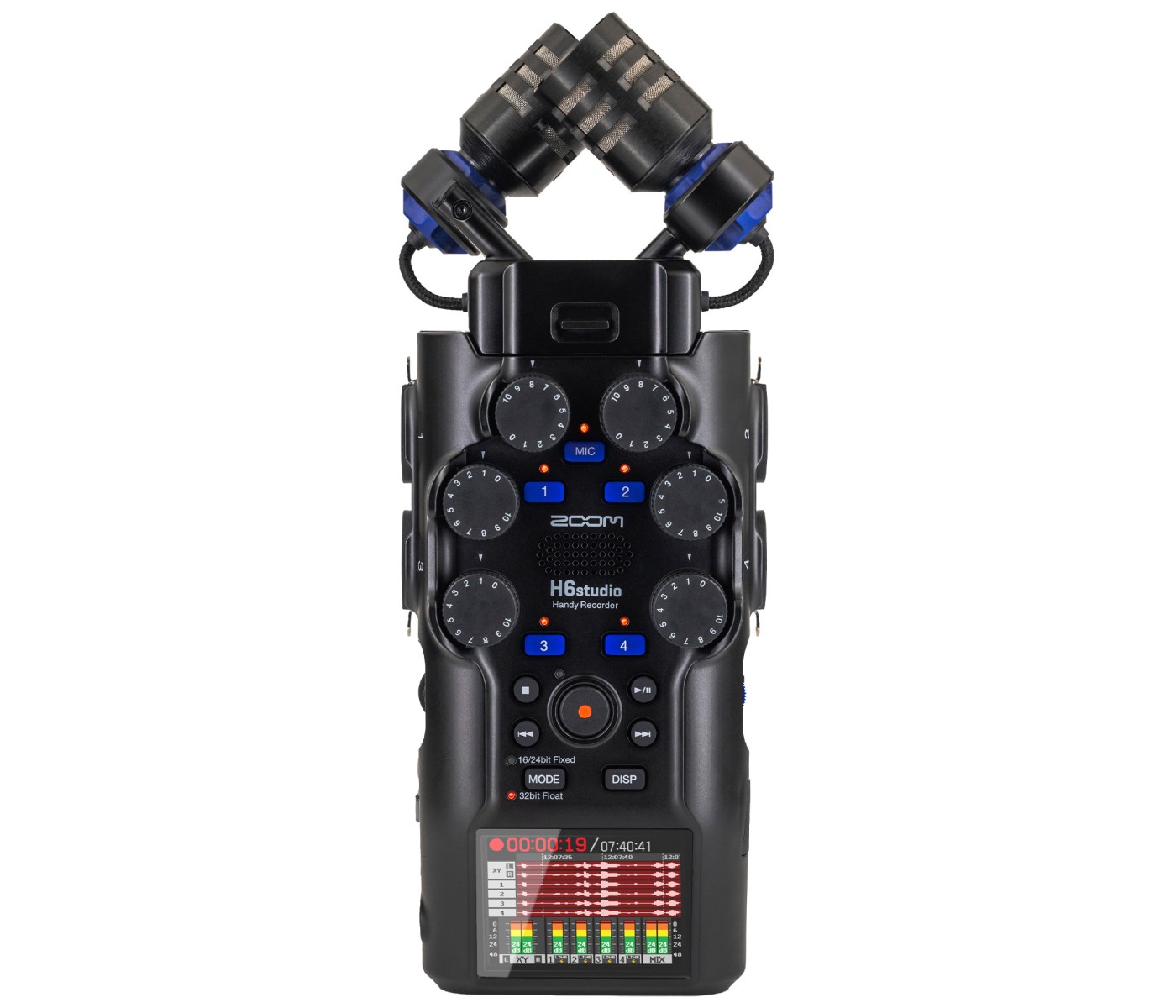 Zoom H6 Studio Handy Recorder- 2 Years Warranty