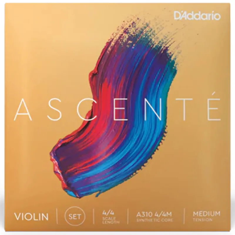 D'Addario A310 4/4M Ascenté Violin String Set - Medium Tension