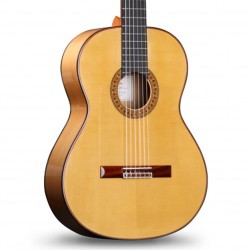 Alhambra 370 Flamenco Mengual & Margarit Flamenca Cypress Signature guitars - Solid German Spruce with tap plate And Solid Cypress