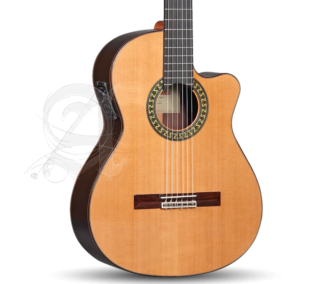 Alhambra 6.800 Classical Guitar 5P CW E8 - Natural