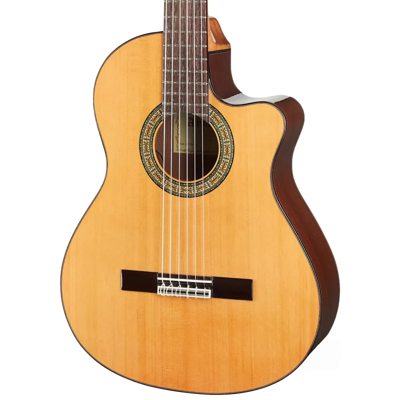 Alhambra 6.855 Cutaway 3C CW E1 4/4 Guitar - Natural