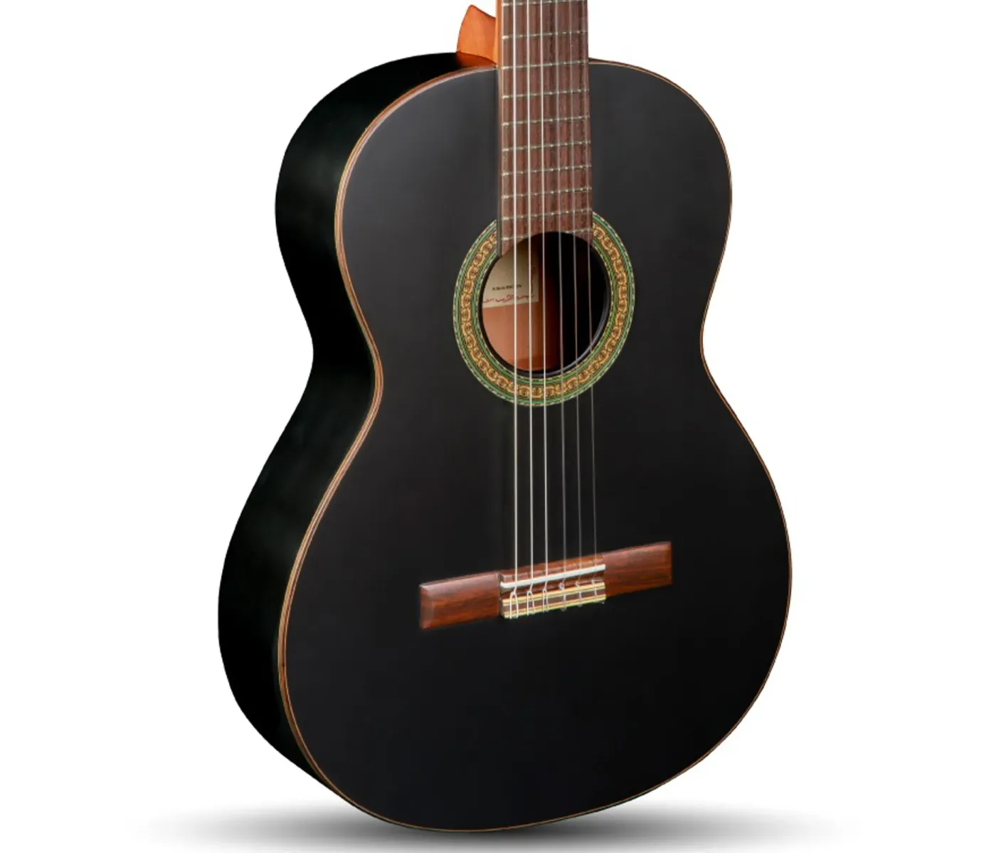 Alhambra 7.150 Classical 1C Satin Guitar - Black