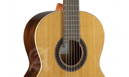 Alhambra 796 1 C HT Hybrid Terra 1/2 Guitar - Natural