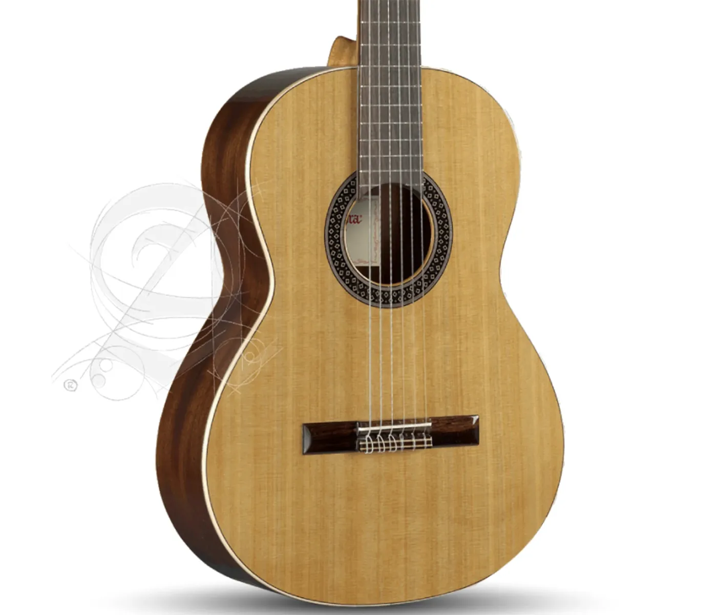 Alhambra 798 Hybrid Terra 1 C HT 3/4 Guitar - Natural