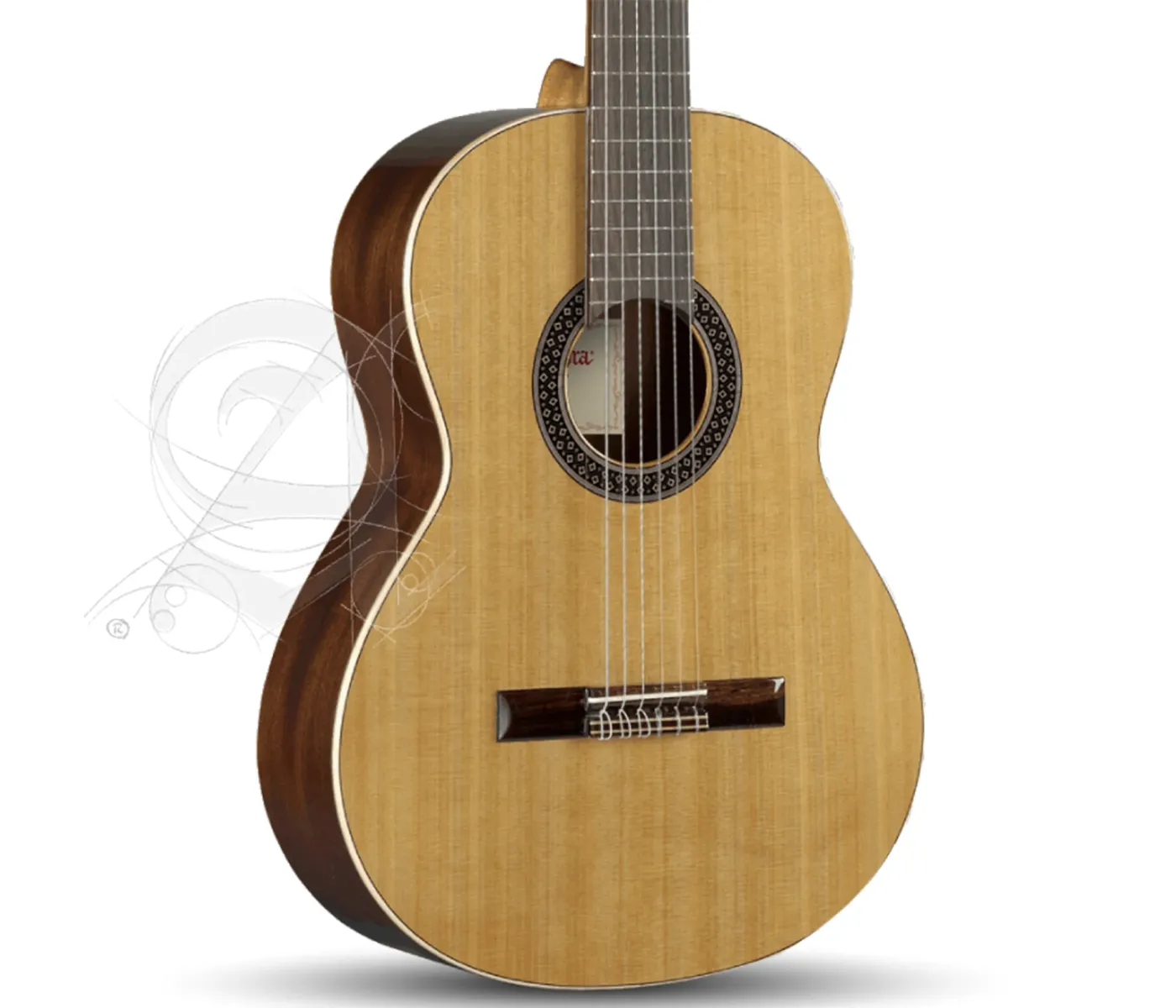 Alhambra 799 Classic guitar 1 C HT (Hybrid Terra) - Natural