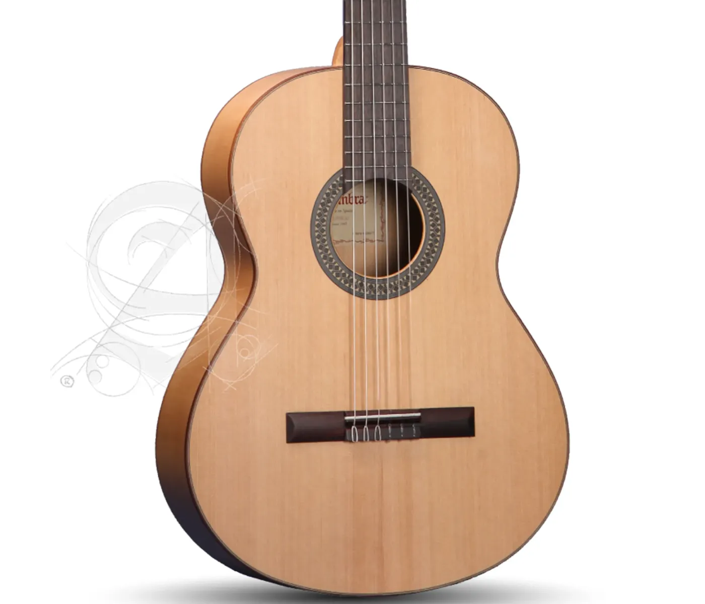 Alhambra 8.201 Flamenco Guitar 2F - Natural