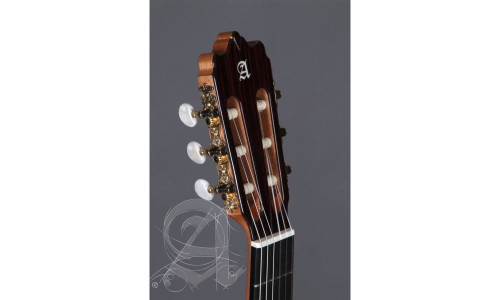 Alhambra 8.209 Flamenco Guitar 4F-PURE - Orange