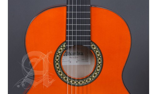 Alhambra 8.209 Flamenco Guitar 4F-PURE - Orange