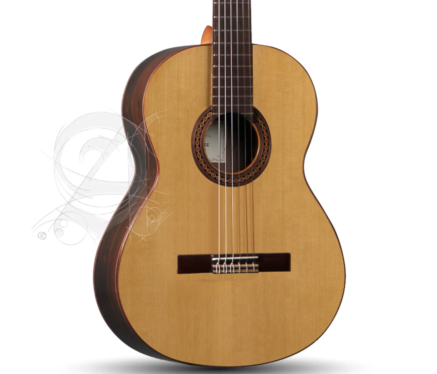 Alhambra 8.806 V Guitar Iberia Ziricote - Natural
