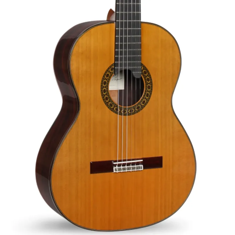 Alhambra 297 Classical Guitar Luthier India Montcabrer Signature guitars - Solid Indian Rosewood / Solid Cedar