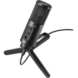 Audio Technica ATR2500X-USB Streaming Podcasting And Recording Microphone