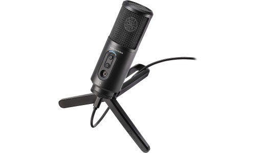 Audio Technica ATR2500X-USB Streaming Podcasting And Recording Microphone