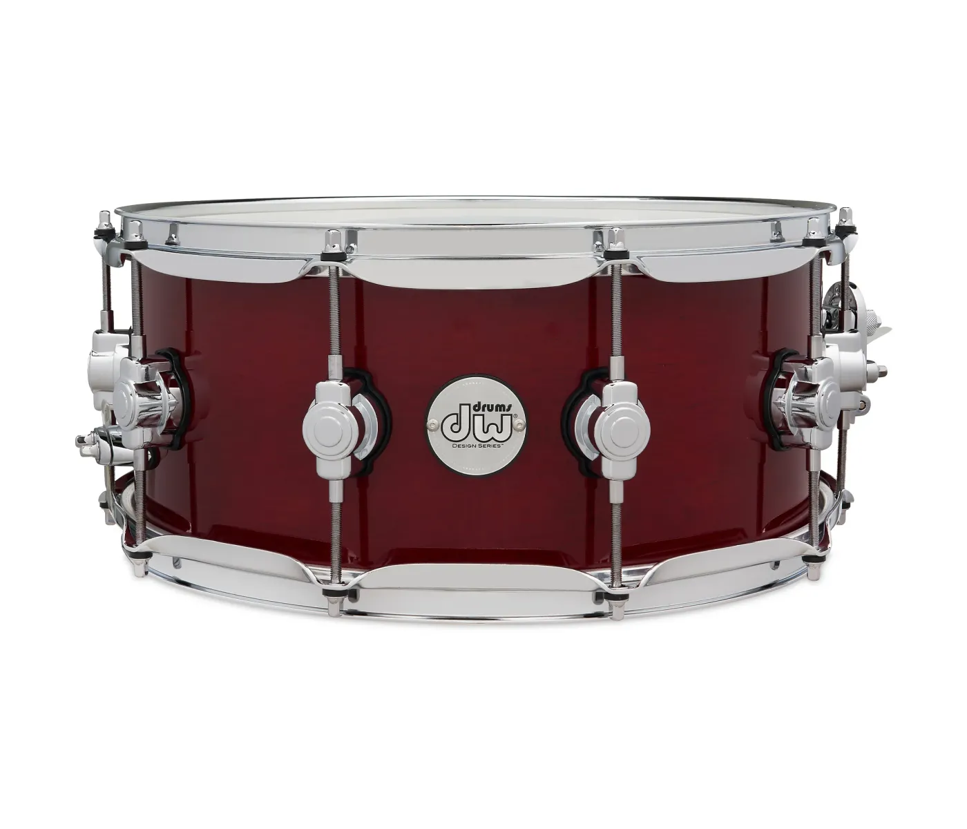DW Drums Design Series Snare 6"x14" Design - Cherry Stain