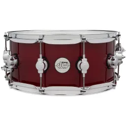 DW Drums Design Series Snare 6"x14" Design - Cherry Stain