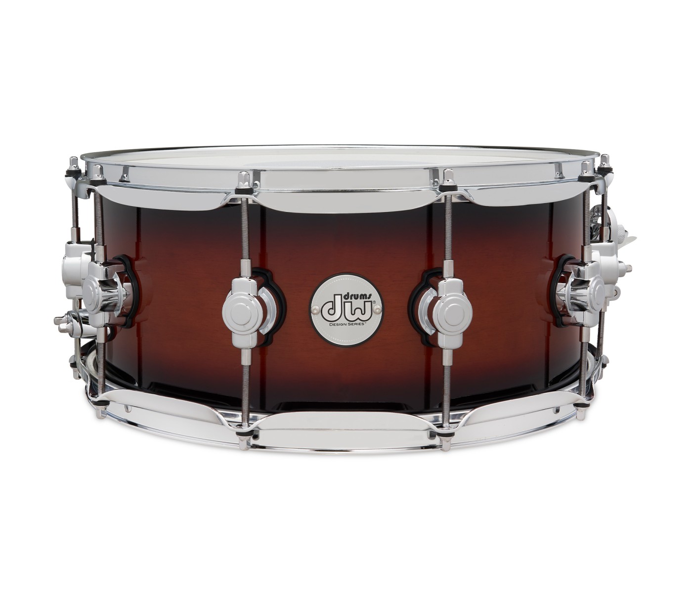 DW Drums Design Series Snare 6x14 Design - Tobacco Burst