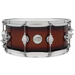 DW Drums Design Series Snare 6"x14" Design - Tobacco Burst