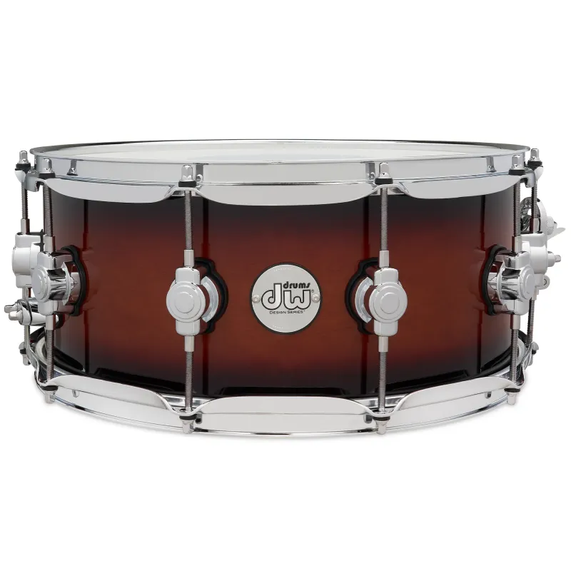 DW Drums Design Series Snare 6"x14" Design - Tobacco Burst