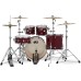 DW Drums Design Series 5 Piece Shell Pack Excluding Hardware and Cymbals - Cherry Stain