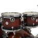 DW Drums Design Series 5 Piece Shell Pack Excluding Hardware and Cymbals - Tobacco Burst