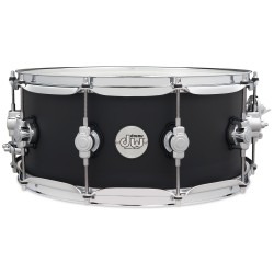 DW Drums Design Series Snare 6x14 Design - Black Satin