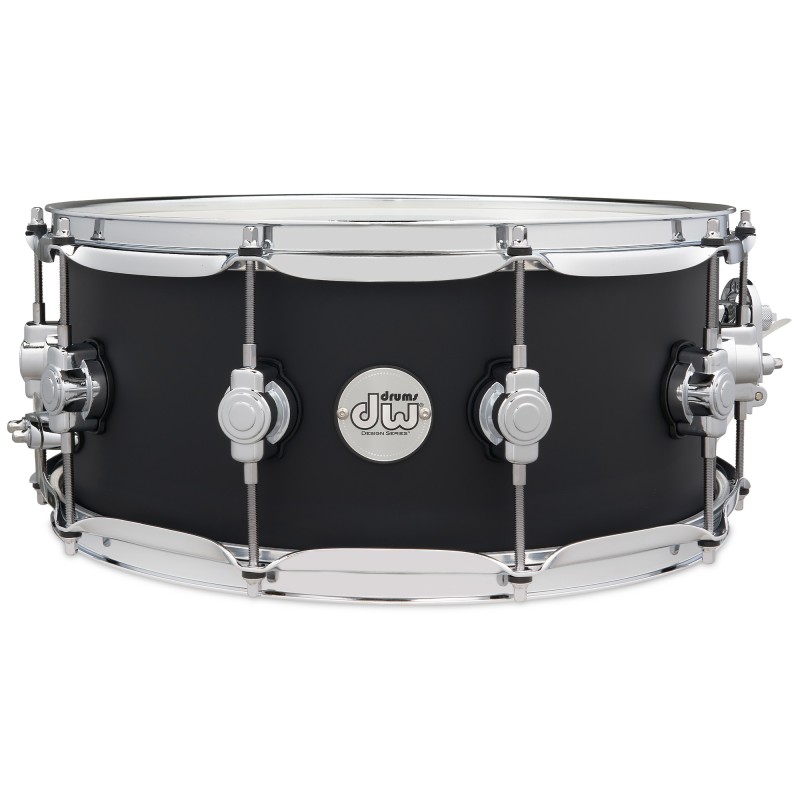 DW Drums Design Series Snare 6x14 Design - Black Satin