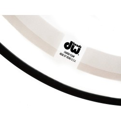 DW Coated - Clear Bass Drumhead - 22 inch