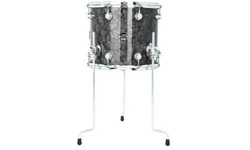 DW Drums DW-PER-BLK.D-7 Performance Series 7-Shell Bop Kit - Black Diamond Finish Ply - Cymbals & Hardware Not Included