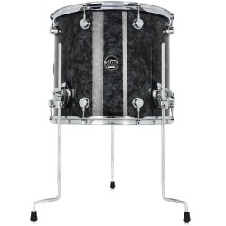 DW Drums DW-PER-BLK.D-7 Performance Series 7-Shell Bop Kit - Black Diamond Finish Ply - Cymbals & Hardware Not Included