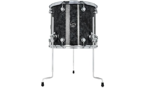 DW Drums DW-PER-BLK.D-7 Performance Series 7-Shell Bop Kit - Black Diamond Finish Ply - Cymbals & Hardware Not Included